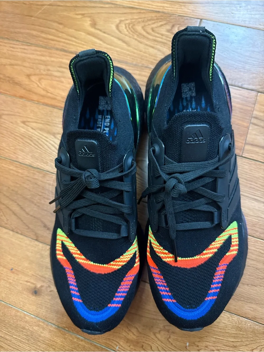 Adidas Ultraboost 22 Linear Energy Black Sneakers